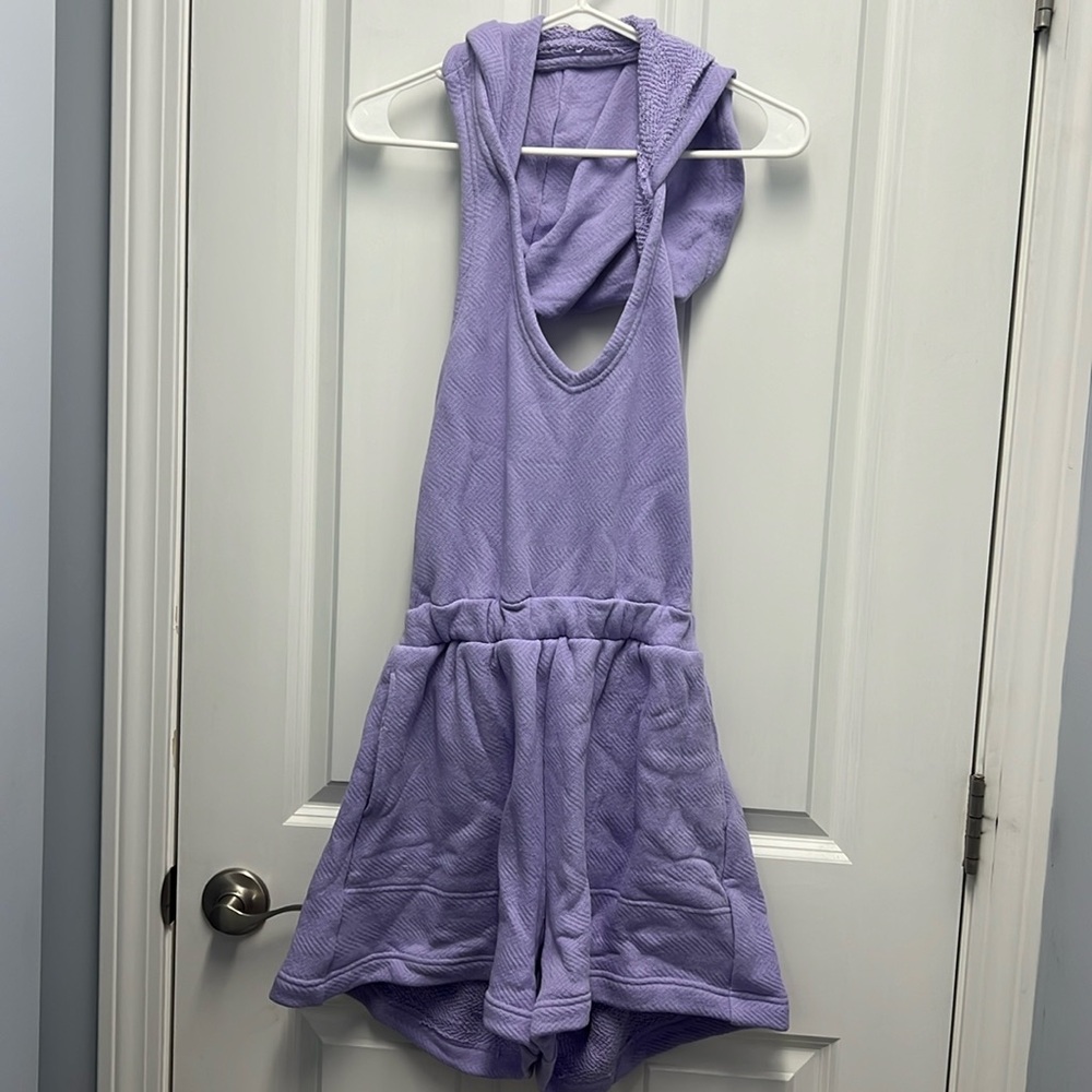Free people hooded romper